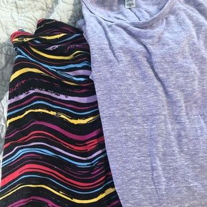Lularoe Outfit Perfect T and Leggings